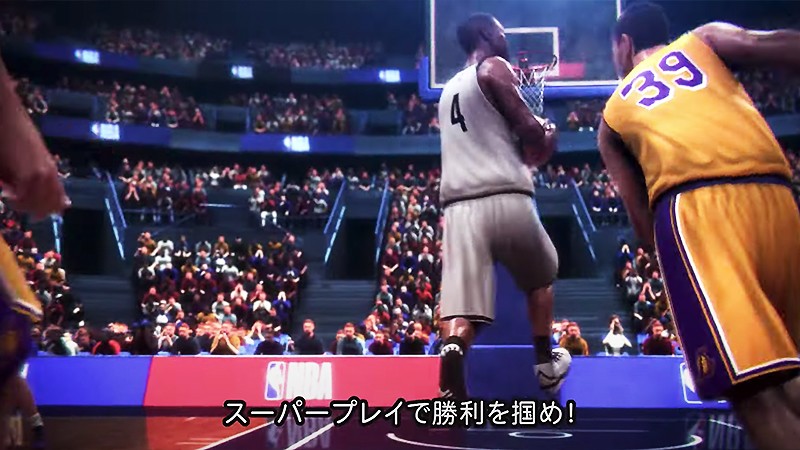 3D化された選手のアクションを楽しめる『NBA RISE TO STARDOM』
