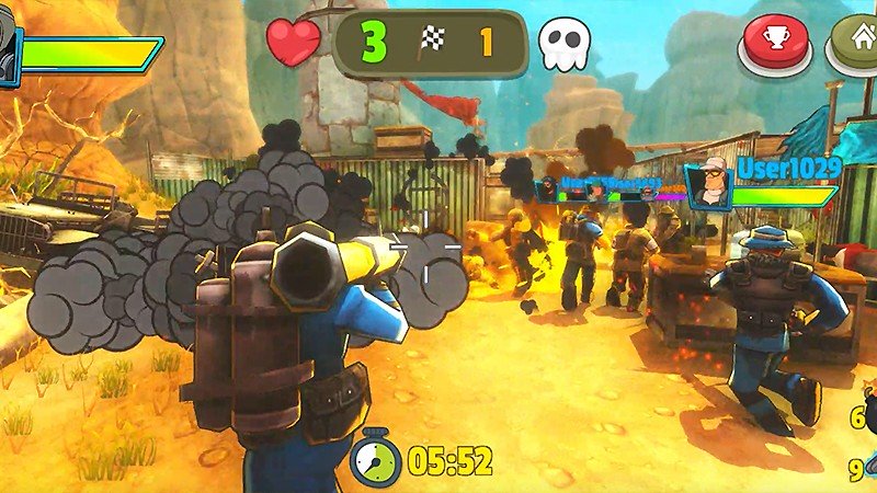 カジュアルにプレイできる『The Undisputables : Online Multiplayer Shooter』