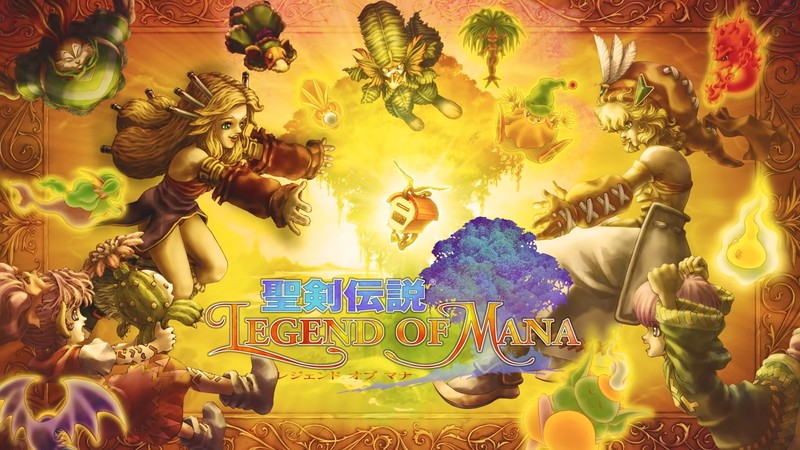 『聖剣伝説 Legend of Mana』タイトル