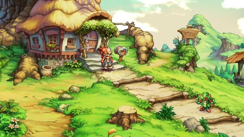 『聖剣伝説 Legend of Mana』絵本のような温かみのある世界