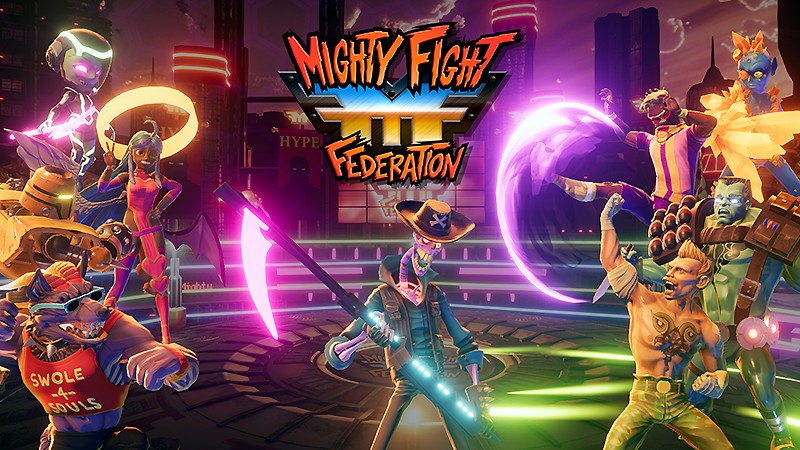 Mighty Fight Federation】宇宙一の座を決める格闘バトルに挑む新作