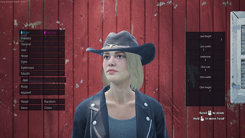 『Ranch Simulator』のカスタマイズ画面