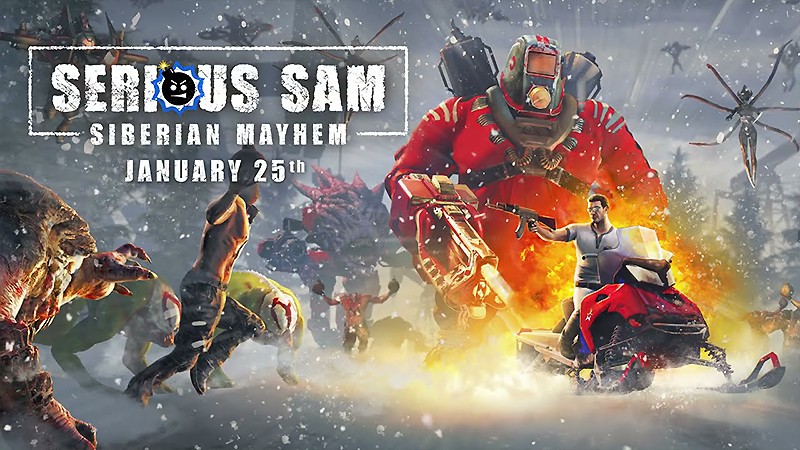 『Serious Sam: Siberian Mayhem』のタイトル画像