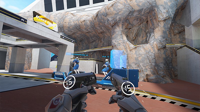 VR世界で対戦できる『Hyper Dash』
