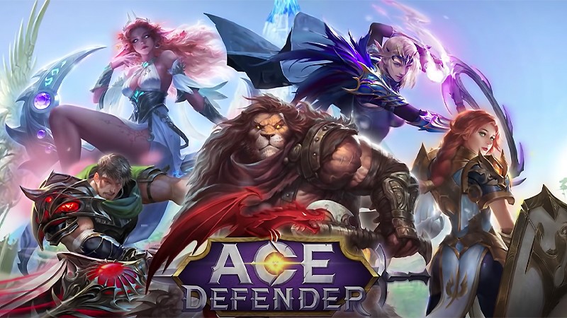 『Ace Defender - エースディフェンダー』のタイトル画像