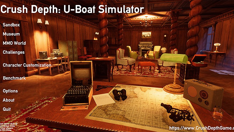 今後に期待の新作『Crush Depth: U-Boat Simulator』