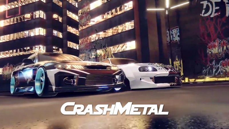 『CrashMetal - Cyberpunk』のタイトル画像