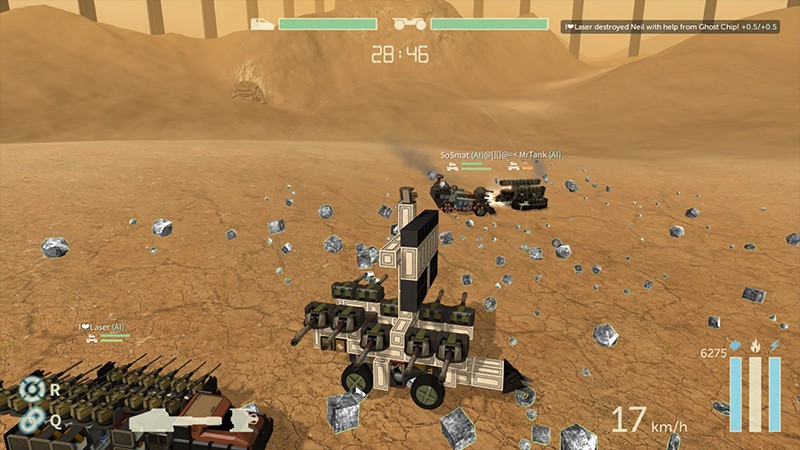 オンラインPvPを楽しめる『Scraps: Modular Vehicle Combat』