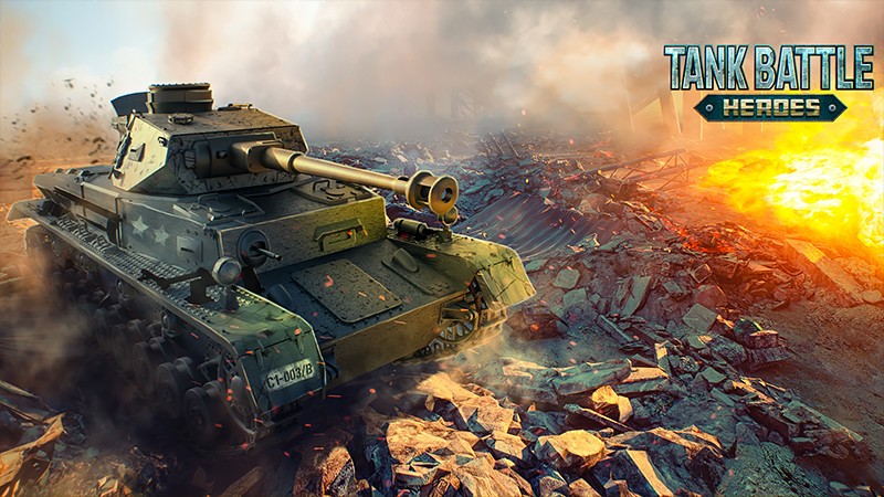 『Tank Battle Heroes』のタイトル画像