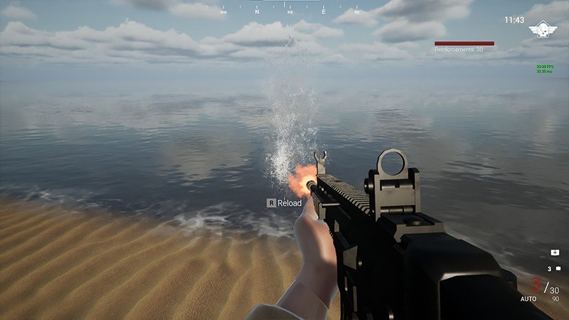 3種類のゲームモードを実装している『FleurBirdShoot』