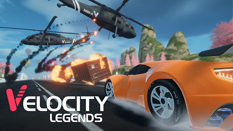 『Velocity Legends - Action Racing Game』のタイトル画像