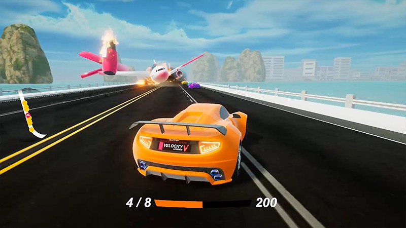 Velocity Legends ハリウッド映画ばりのアクションを体験できるレースゲームが登場 オンラインゲームズーム