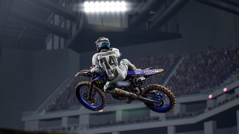 選手のコンディションが変化する『Monster Energy Supercross - The Official Videogame 5』