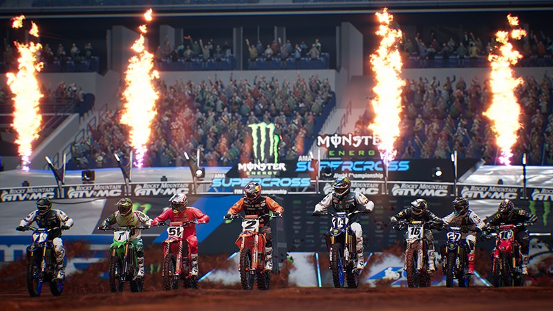 豊富なコンテンツが実装されている『Monster Energy Supercross - The Official Videogame 5』