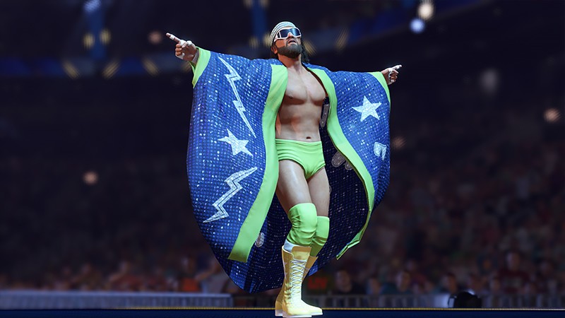 WWEの世界を体験できる『WWE 2K22』