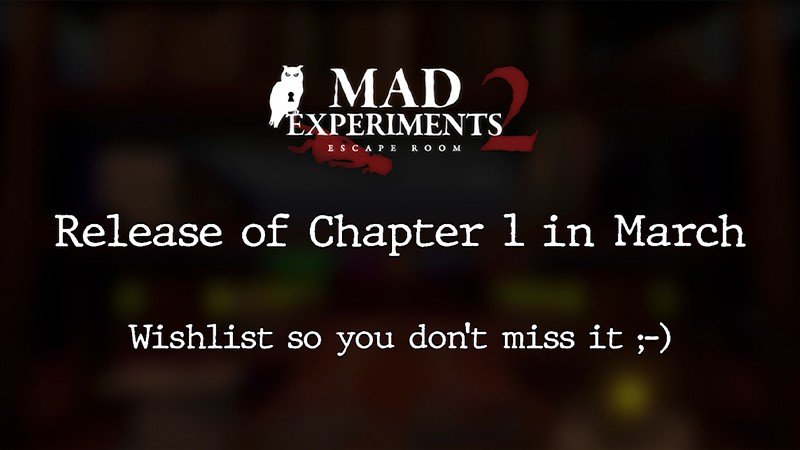 『Mad Experiments 2: Escape Room』のタイトル画像