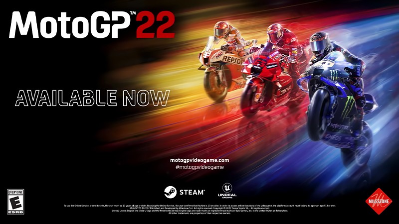 『MotoGP™22』のタイトル画像
