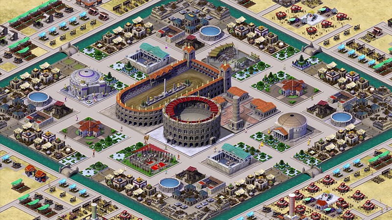 都市を発展させていくプレイを楽しめる『Romans: Age of Caesar』