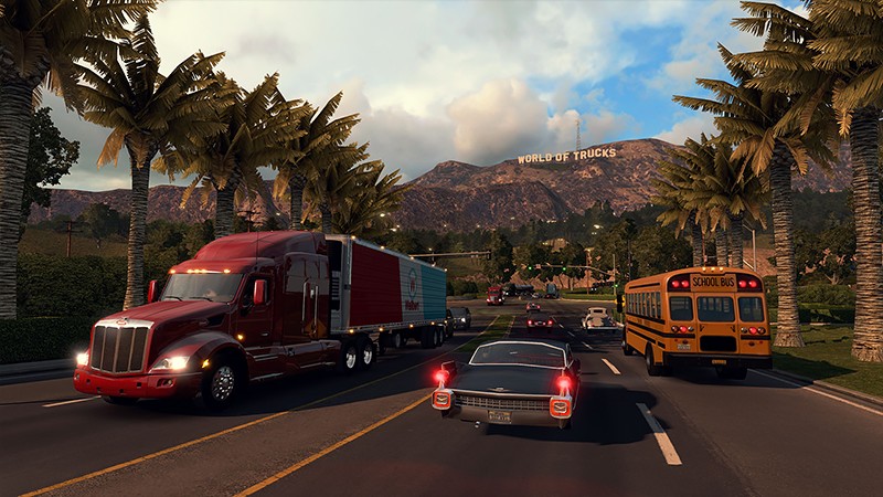 DLCでマップを拡張できる『American Truck Simulator』