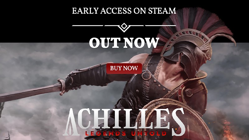 『Achilles: Legends Untold』のタイトル画像