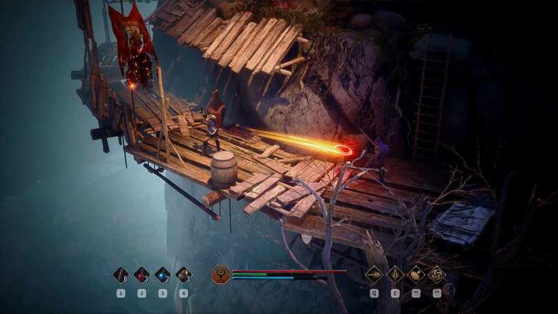 盾を攻撃に利用できる『Achilles: Legends Untold』