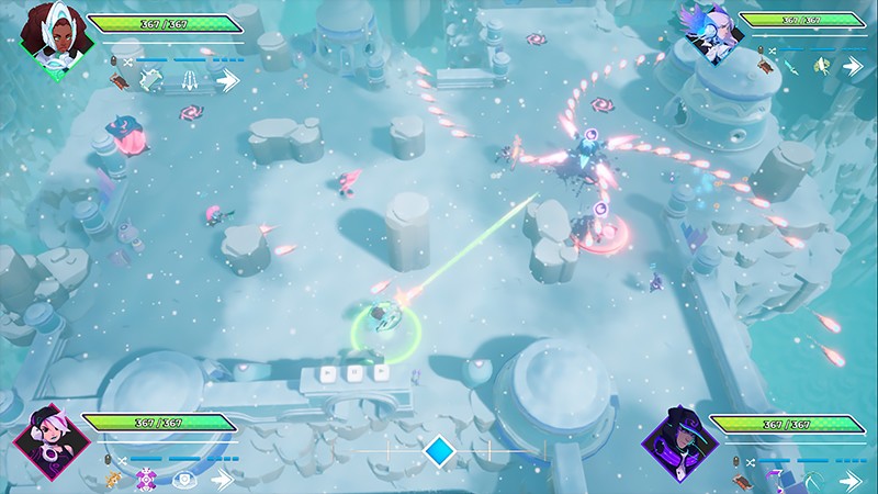 4名のマルチプレイをサポートしている『Soundfall』