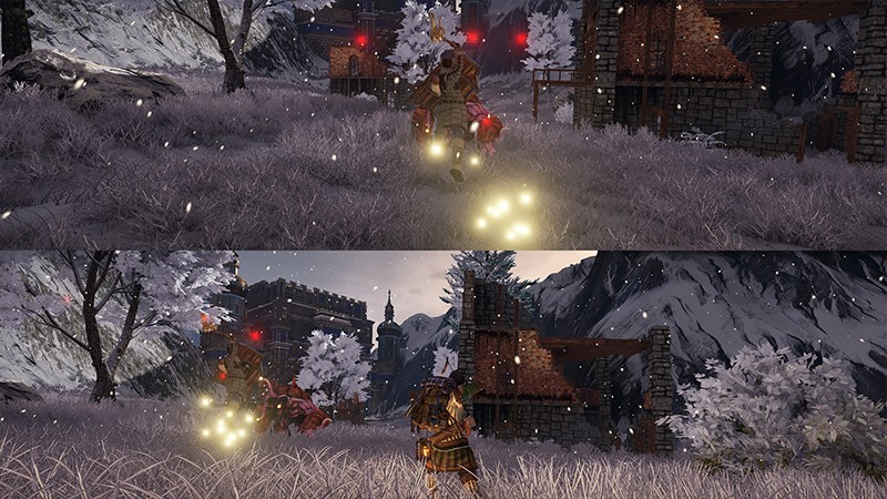 分割画面のプレイにも対応している『Outward Definitive Edition』