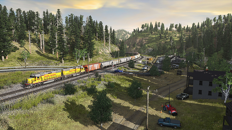 列車SLG最新作となる『Trainz Railroad Simulator 2022』