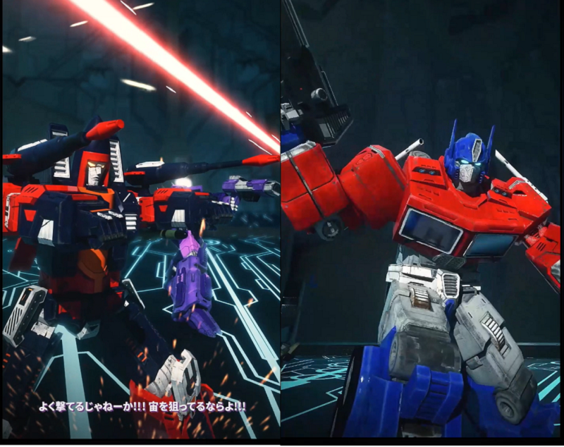 【TRANSFORMERS ALLIANCE】トランスフォーマーの戦闘