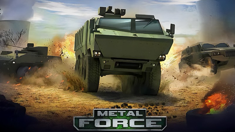 『メタルフォース：戦車戦争のゲームオンライン』のタイトル画像