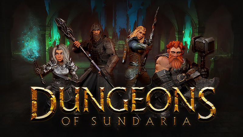 『Dungeons of Sundaria』のタイトル画像