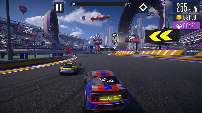 スマホアプリ版も存在する『Hot Lap League: Deluxe Edition』