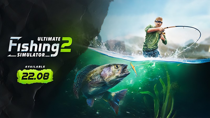 『Ultimate Fishing Simulator 2』のタイトル画像