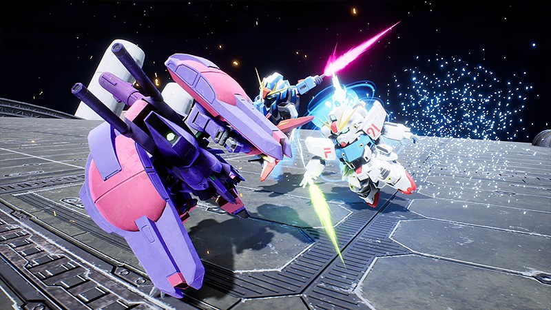 格ゲー要素もある『SDガンダム バトルアライアンス』のバトル