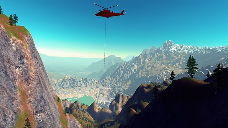 リアルな飛行を楽しめる『Mount Wingsuit 2』