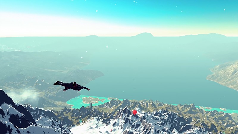 ウィングスーツのバリエーションがある『Mount Wingsuit 2』