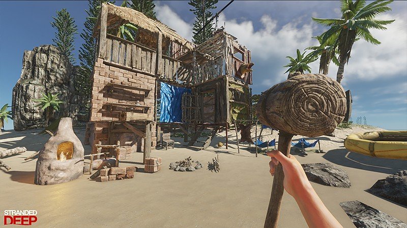 建造物を作れる『Stranded Deep』