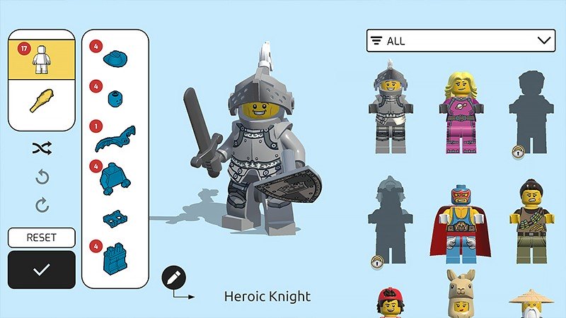 膨大なキャラカスタマイズ要素を持つ『LEGO® Brawls』