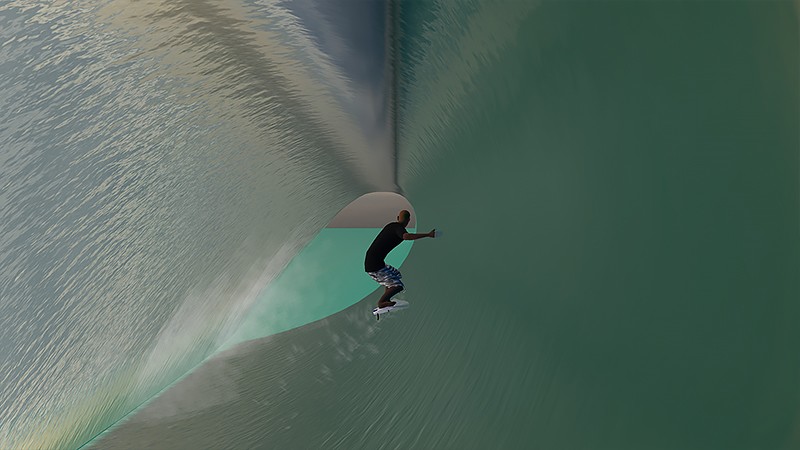 ソロとマルチプレイで遊べる『YouRiding - Surfing and Bodyboarding Game』