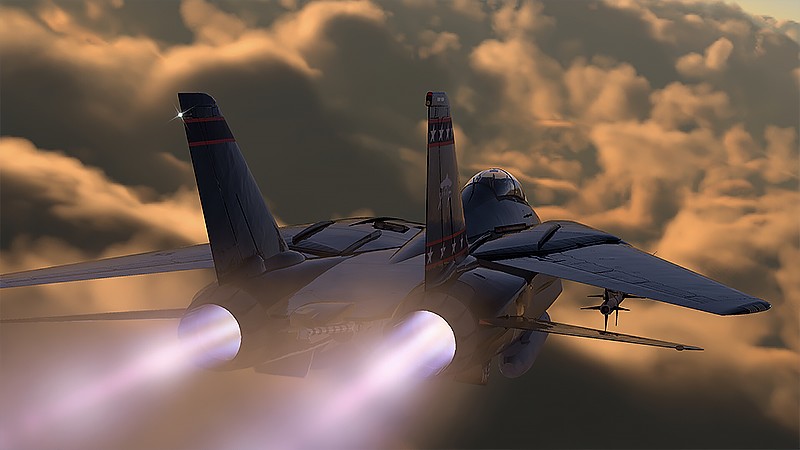 『X-Plane 12』のトムキャット