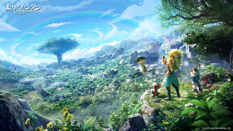 【モリノファンタジー：世界樹の伝説】神秘的な樹海が舞台の森秘境冒険MMORPG
