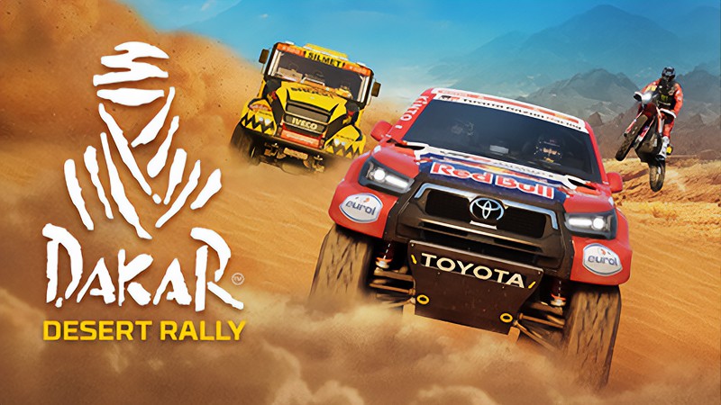 『Dakar Desert Rally』のタイトル画像
