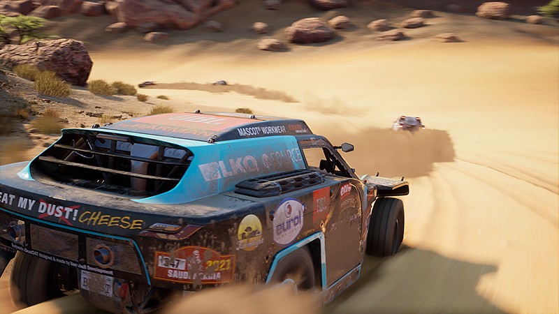 マルチプレイでも遊べる『Dakar Desert Rally』