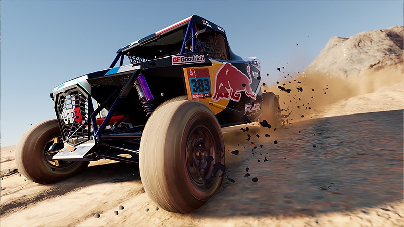 システム要件が中程度の『Dakar Desert Rally』