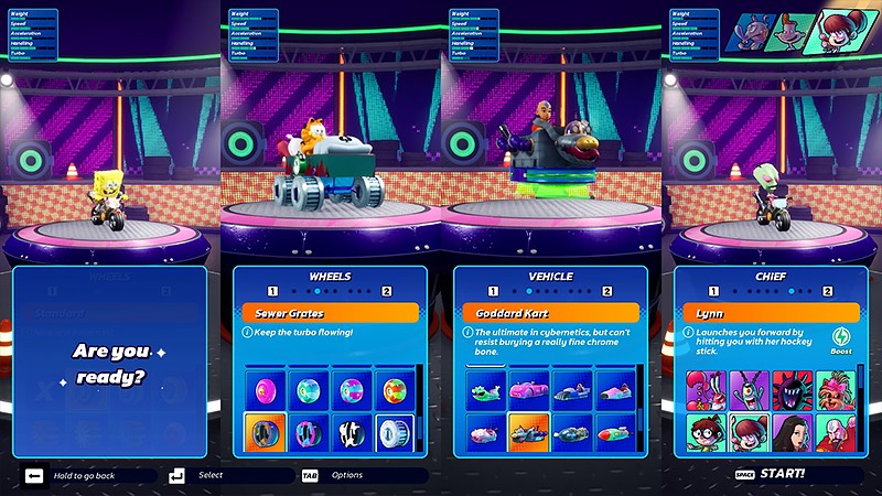 自由なカスタマイズが魅力の『Nickelodeon Kart Racers 3: Slime Speedway』