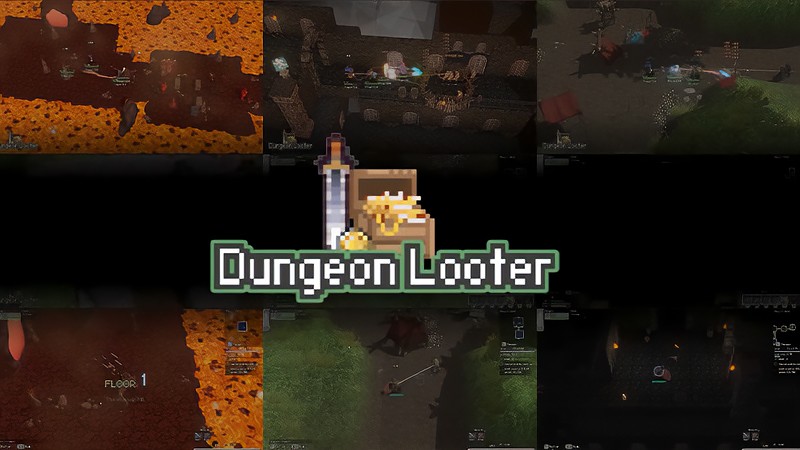 『Dungeon Looter』のタイトル画像