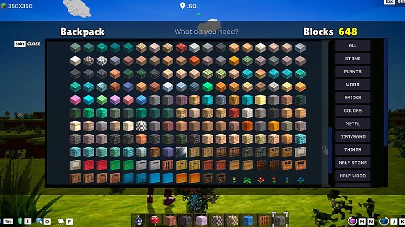 『LandBox』のブロックアイテム