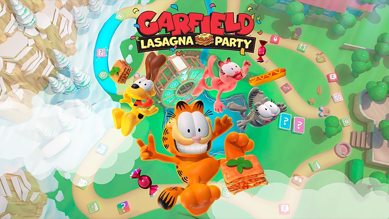 『Garfield Lasagna Party』のタイトル画像