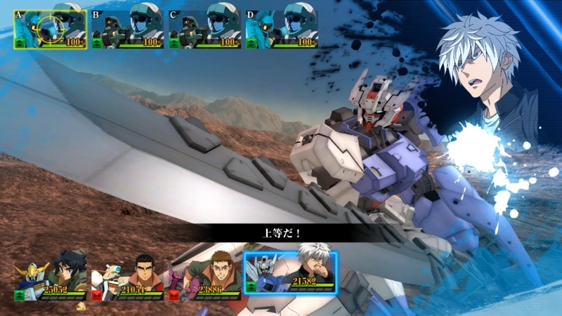 『機動戦士ガンダム 鉄血のオルフェンズG』戦況に合わせてどのコマンドを選択して勝利へと導こう。