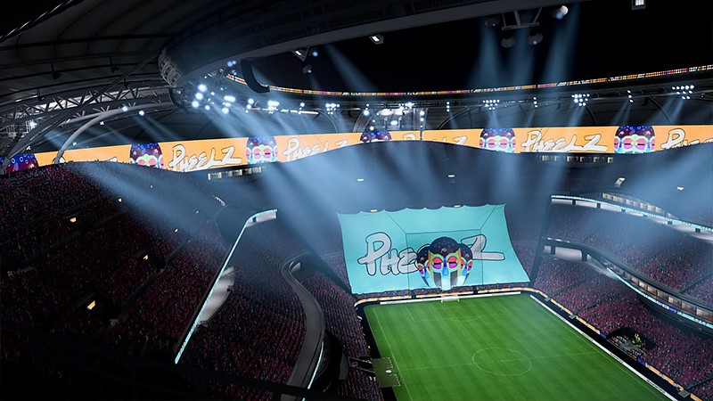 スタジアムをカスタマイズできる『EA SPORTS™ FIFA 23』